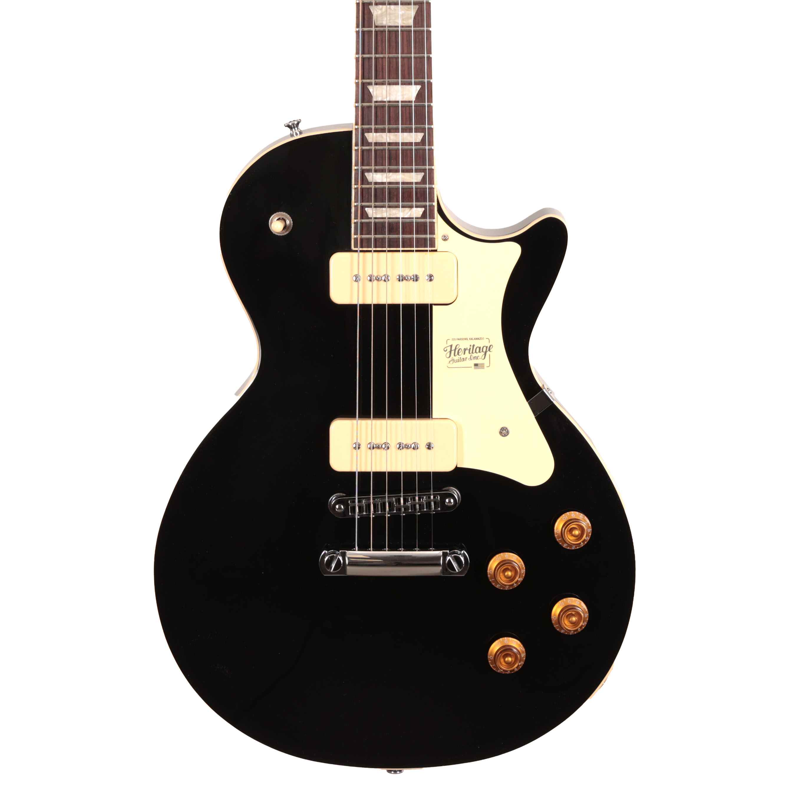 Heritage Standard Collection H-150 P90 Electric Guitar in Ebony